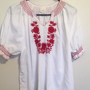 Vintage embroidered shirt